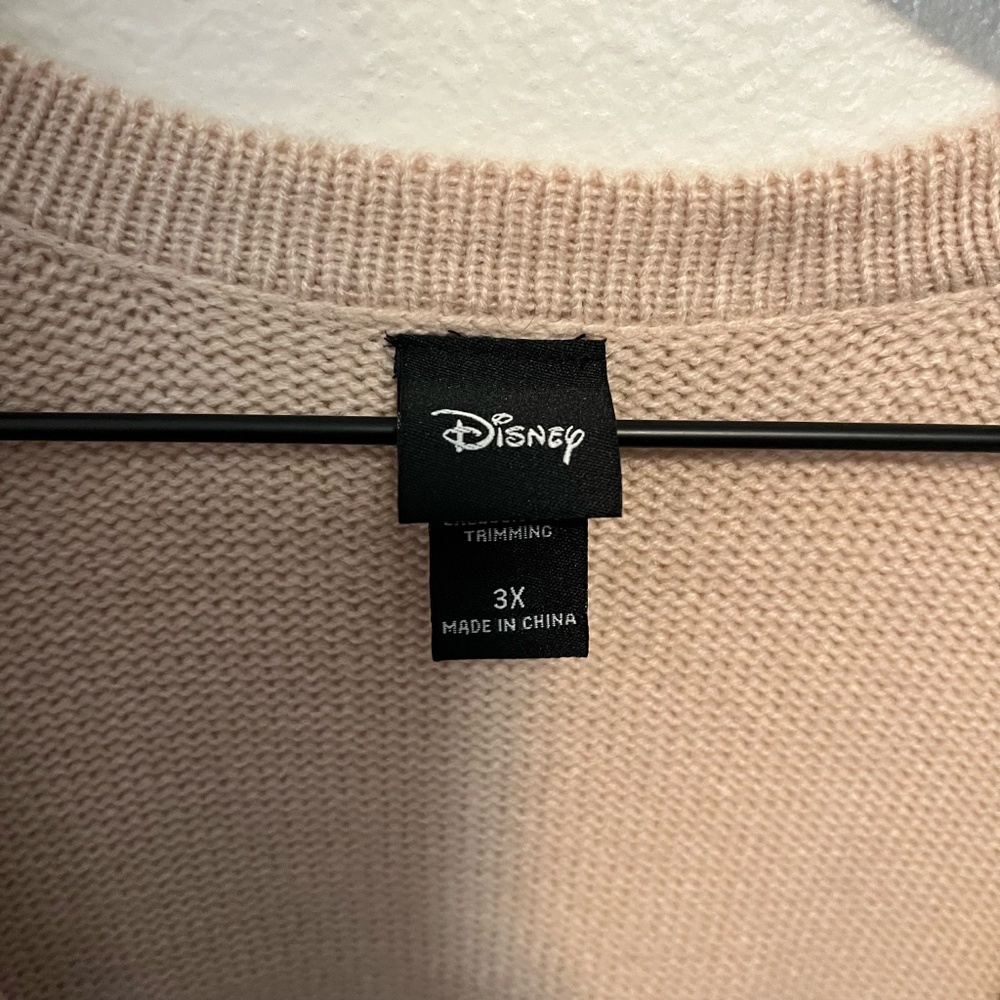 Disney - The Aristocats Marie Eiffel Tower Embroidered Open Cardigan - 3X - Picture 2 of 14